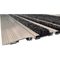 Alfombra profesional de aluminio L45- tamaño 60 x 37 cm- para instalación en la parte superior- sin estera pozo- incluye…